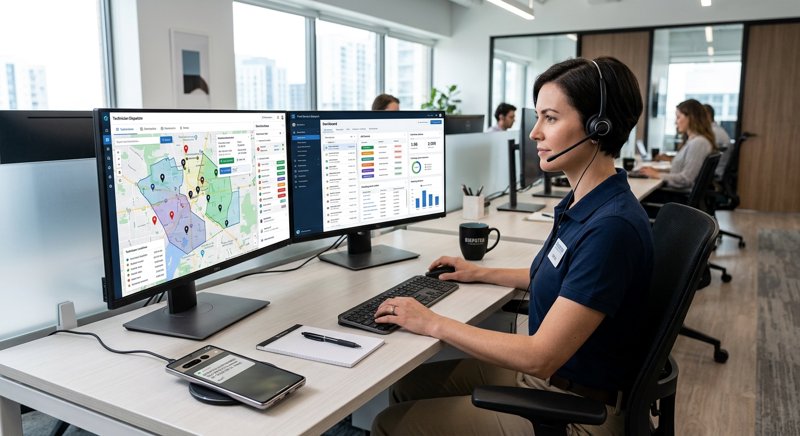 Field Service Technician Dispatch SMS Guide