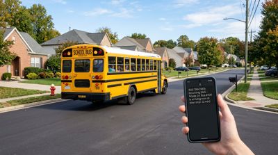 Ideas to Announce School Bus Arrival via SMS