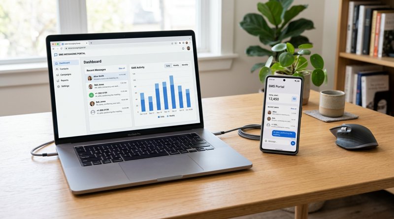 Privaten SMS Chat für Unternehmen einrichten | MySMSGate