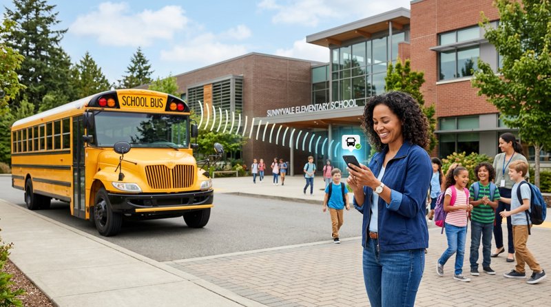 School Bus Arrival SMS Alert: Enhance Safety & Communication