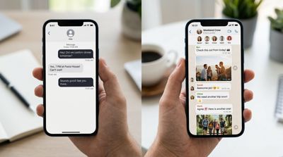 SMS vs WhatsApp för Privata Gruppchattar: En Djupgående Jämförelse